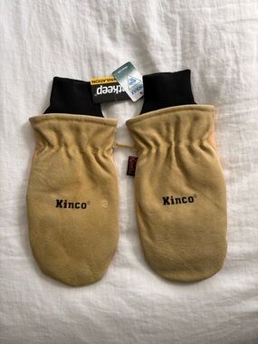 Kinco LINED HEAVY-DUTY PREMIUM GRAIN & SUEDE PIGSKIN SKI MITT